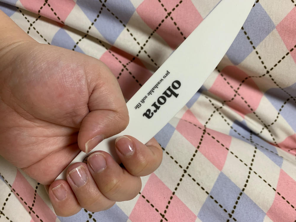 Pro washable nail file - Customer Photo From 美奈 君塚