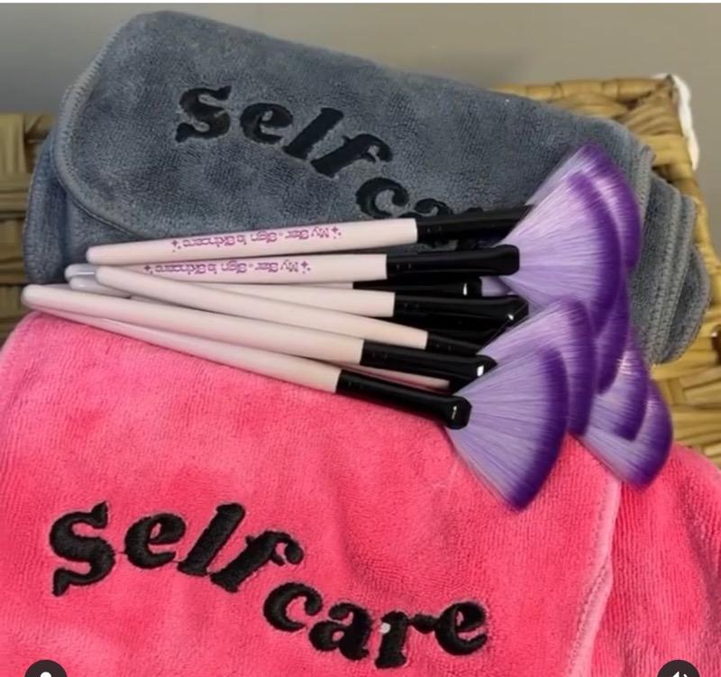Self Care Plush towels | Solid Colors | Pink, Nude, White, and Gray - Customer Photo From Heaven Williams