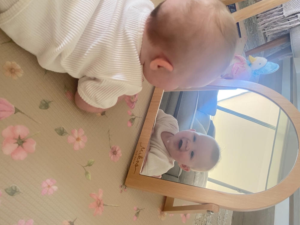 Tummy Time Mirror - Customer Photo From Grace Pinder