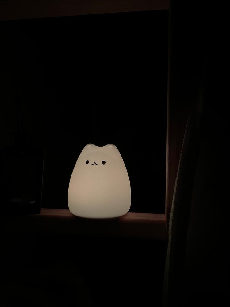 Touch LED Kawaii Cat Night Light Desk Lamp - Customer Photo From Hotaru M.