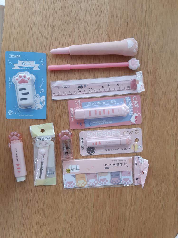 10 Pcs/set Cat Paw Kawaii Stationery - The Kawaii Shoppu