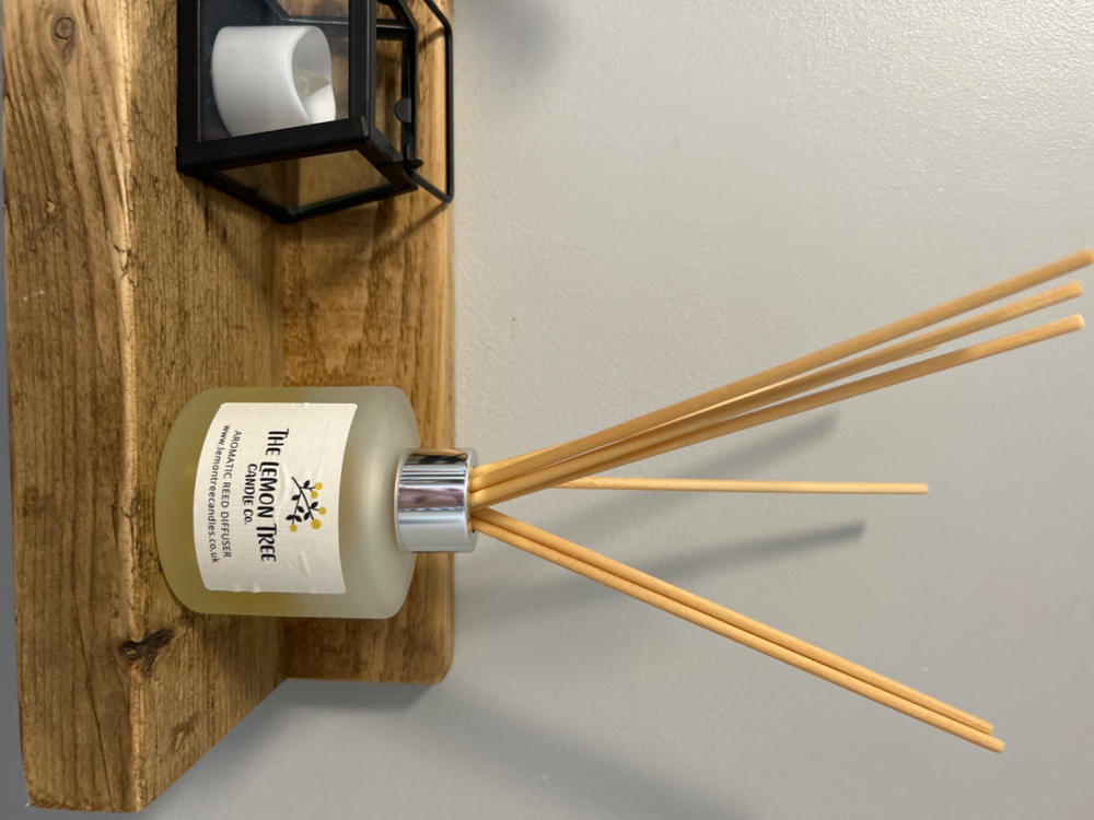 Lime, Basil & Mandarin Frosted Glass  Reed Diffuser - Customer Photo From Anonymous