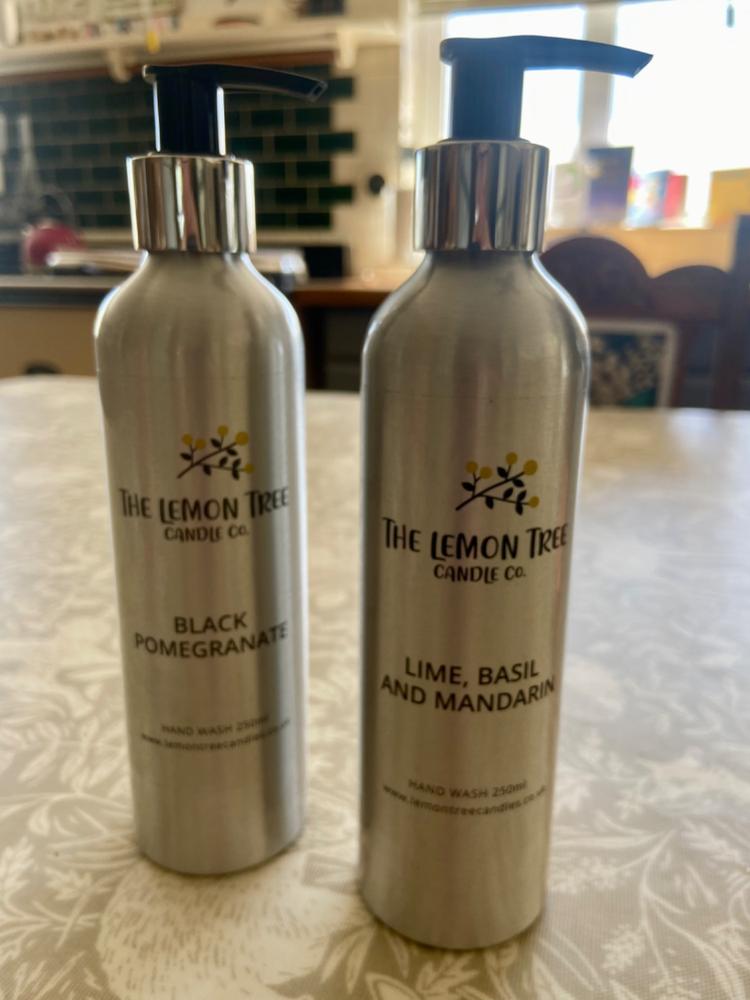 Black Pomegranate Luxury Hand Wash - Customer Photo From Sioned C.