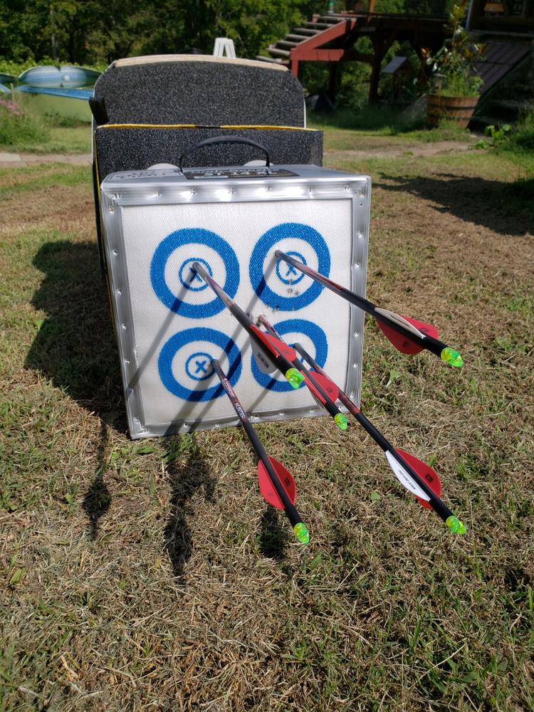 14XL Crossbow Archery Practice Field Point Target-No Speed Limit -2022 - Customer Photo From Rock McLaughlin