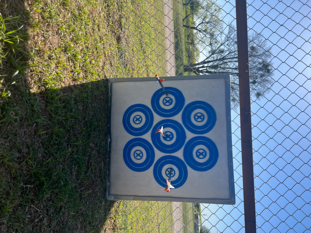 24XL Crossbow Archery Practice Field Point Target-No Speed Limit -2023 - Customer Photo From J.R. Sykes