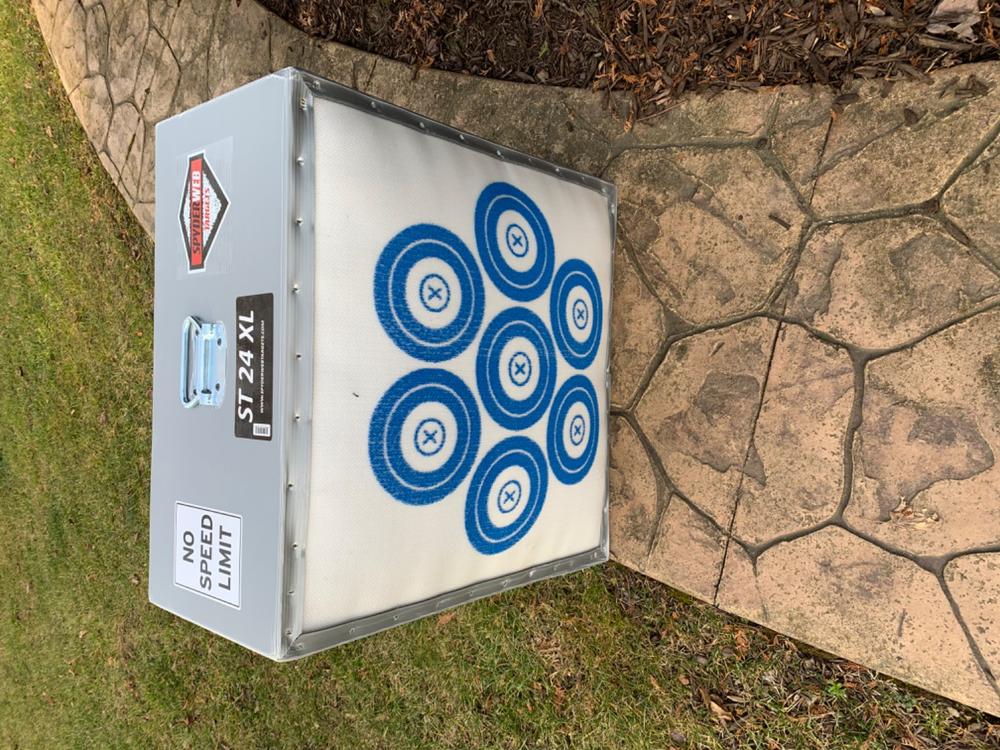 ST 24 XL Archery and Crossbow Target-NO SPEED LIMIT - Customer Photo From Paul P.