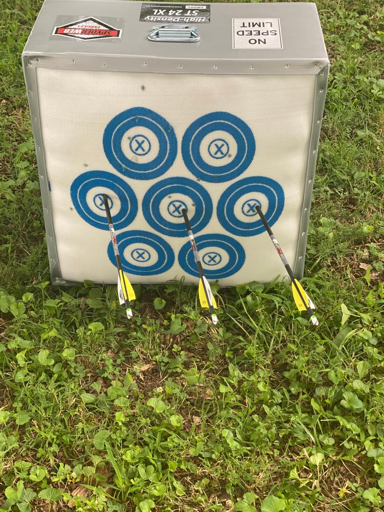 24XL Crossbow Archery Practice Field Point Target-No Speed Limit -2022 - Customer Photo From Jake Brooks