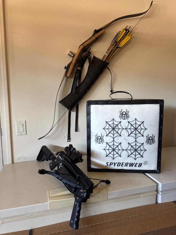 ST 18 Archery & Crossbow Target-SpyderWeb®-400 FPS – SpyderWeb Targets