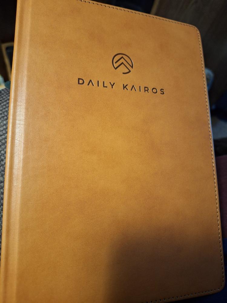 Daily Kairos Prayer Journal - Customer Photo From Terry T.