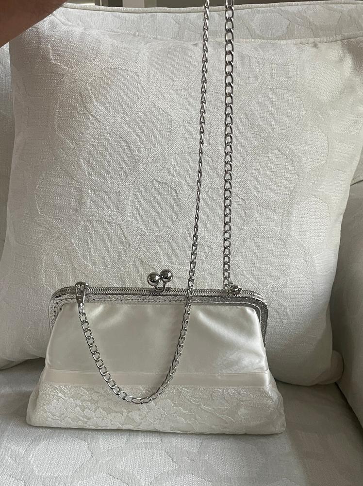 Clutch with Filigree Top - Customer Photo From Laura