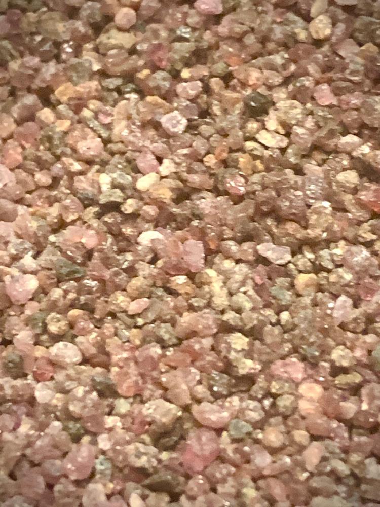 Deep Purple Garnet Jurassic Therapy Sand - Customer Photo From Susan Hill
