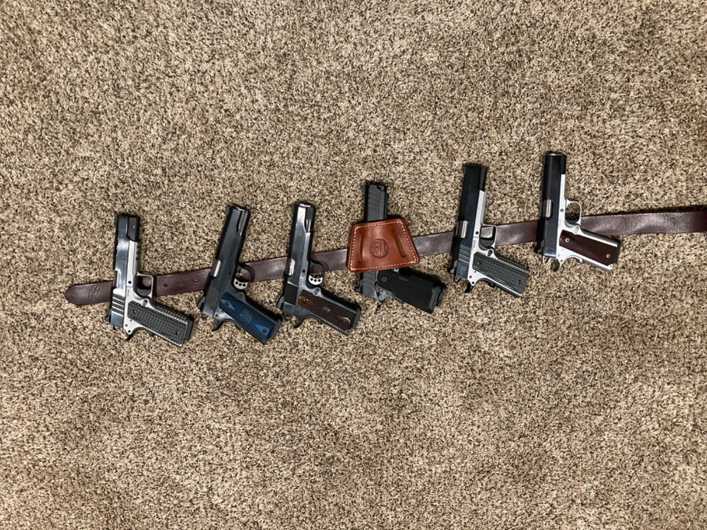 UIW Universal IWB and OWB Holster - Classic Brown - Customer Photo From Anonymous