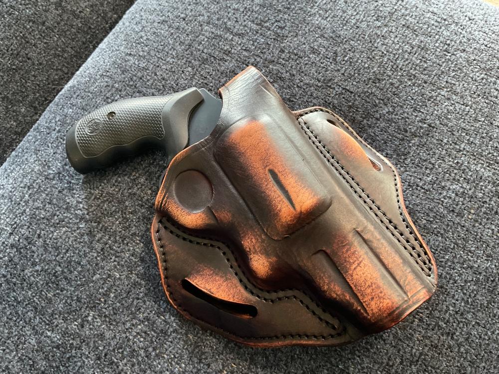 RVHX-3 Thumbreak holster For Z-Frame Revolvers - Customer Photo From Shaun Ketcham