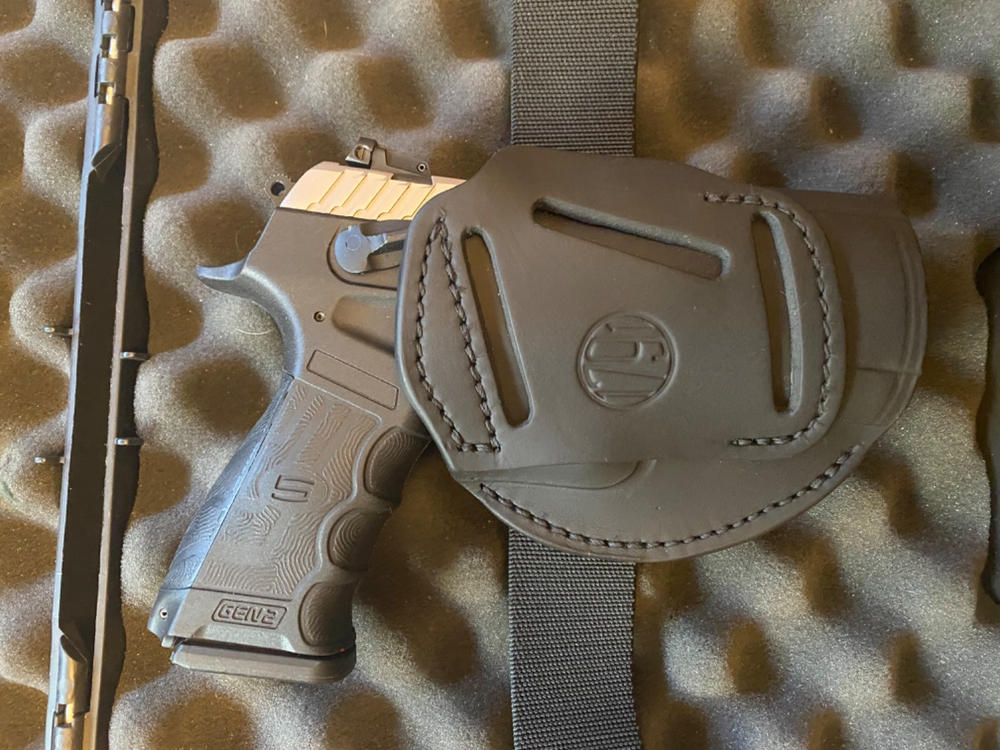 3-Way Multi-Fit OWB Concealment Holster Size 6 - Customer Photo From Paul Lobel