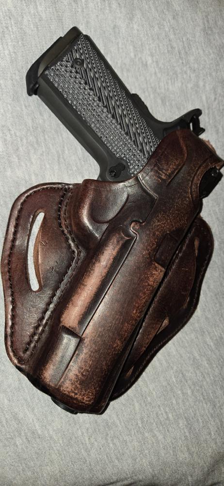 BHX – Thumb Break Holster Size 1 - Customer Photo From Brian Clayton