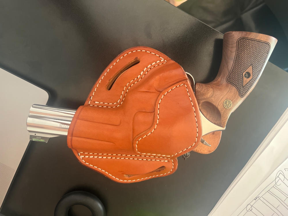 RVH4.3 – L-Frame Revolver Holster - Customer Photo From Brian Taksie