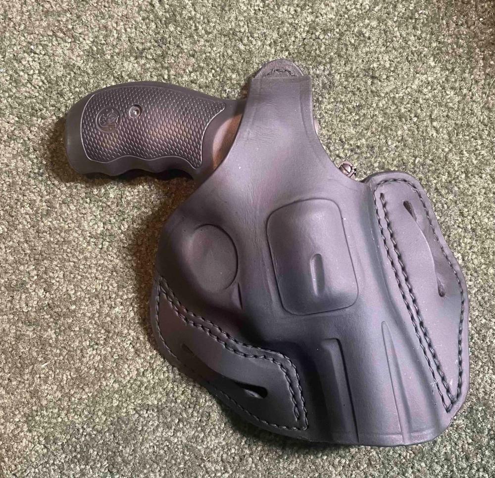 RVHX-4.3 – Thumb Break Holster for L-Frame Revolvers - Customer Photo From Stephen Knowles