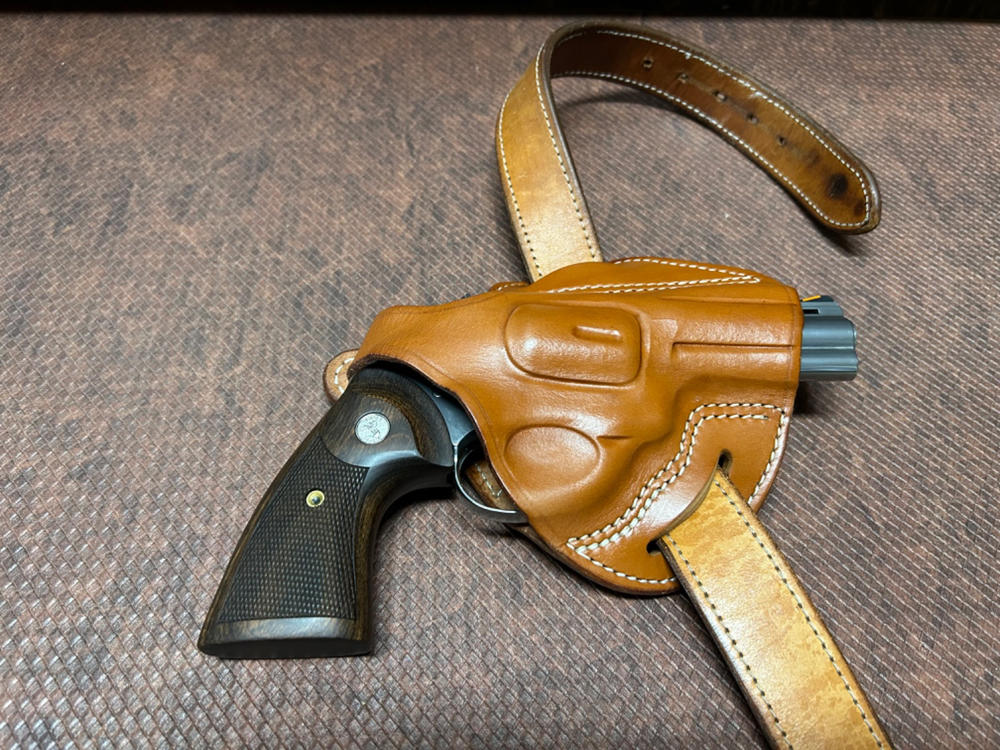 RVHX-4.3 – Thumb Break Holster for L-Frame Revolvers - Customer Photo From Anonymous