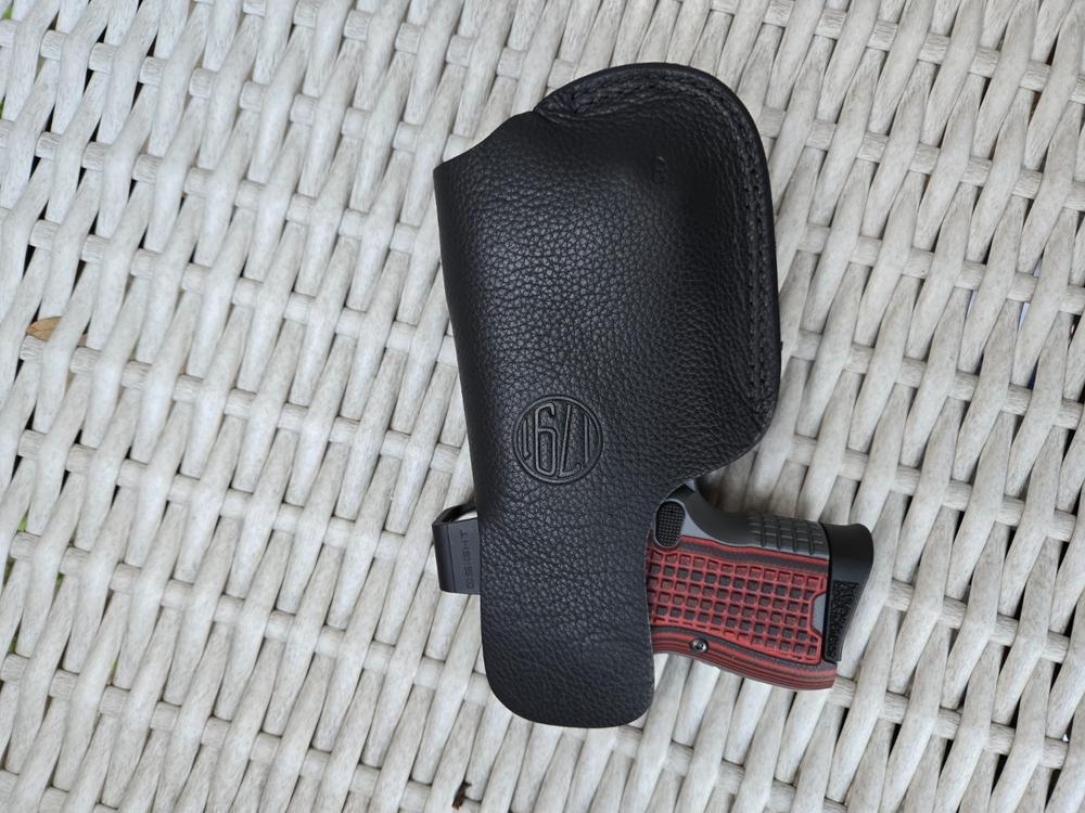 Optic Ready Light Bearing Smooth Concealment Holster Size 3 - Customer Photo From DARRYN NORTON