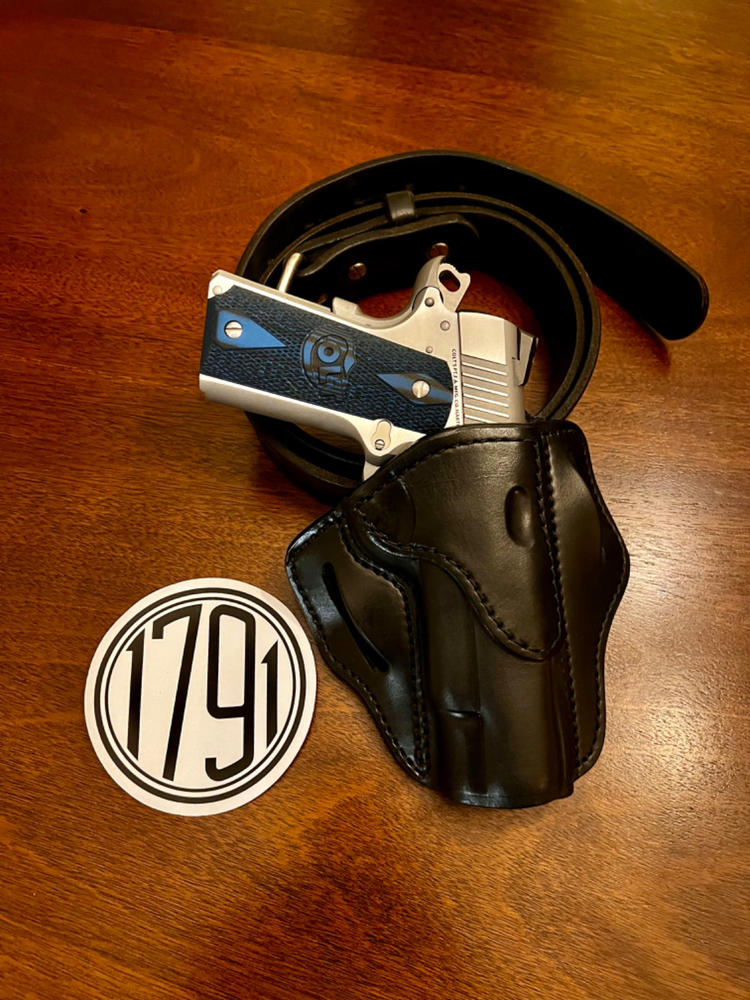 BH1 – 1911 Belt Holster - Customer Photo From Brian Enos