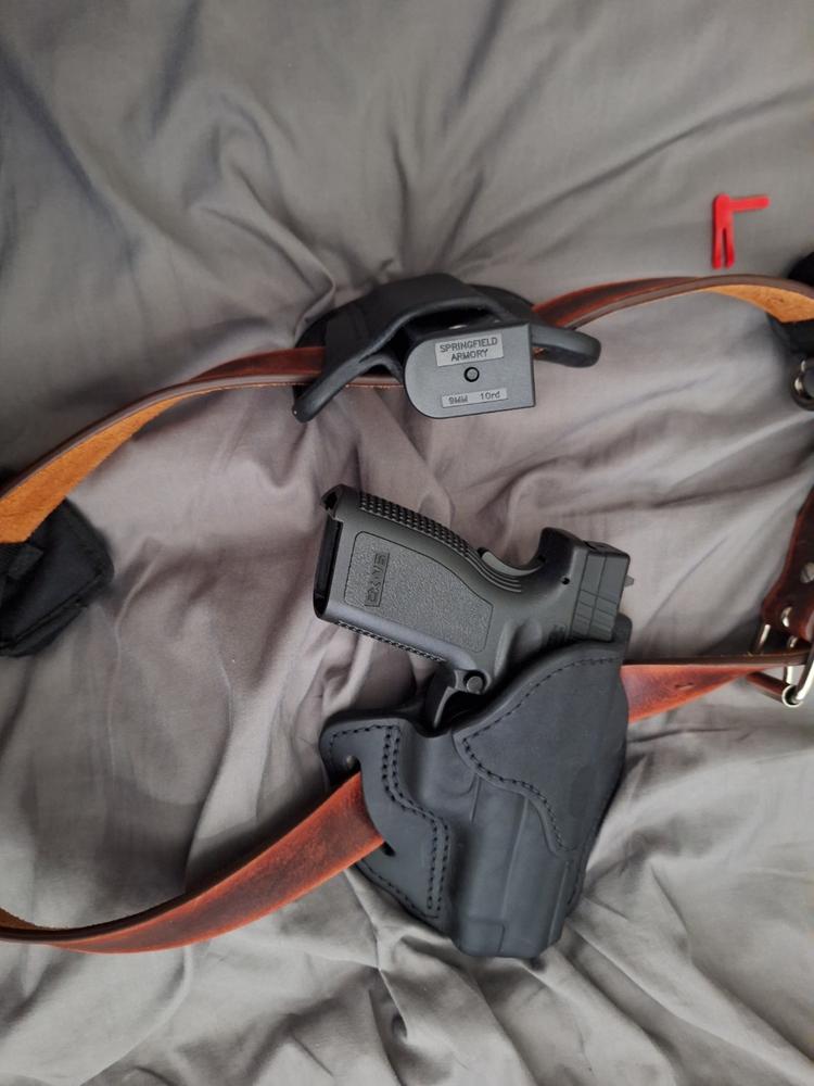 BH2.3 – Open Top Multi-Fit Belt Holster - Customer Photo From Brian Hoekstra