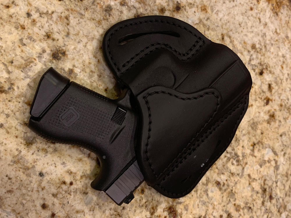 BHC– Open Top Belt Holster for Small and Micro-Frame Firearms - Customer Photo From Anonymous