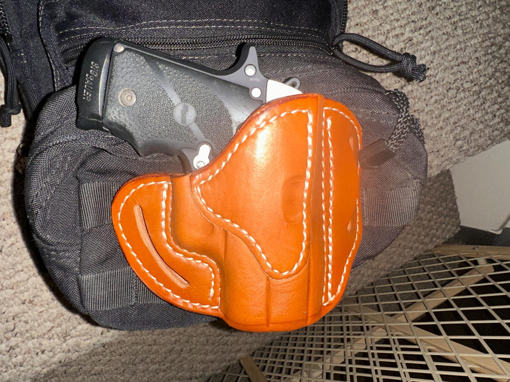BHC– Open Top Belt Holster for Small and Micro-Frame Firearms - Customer Photo From Anonymous
