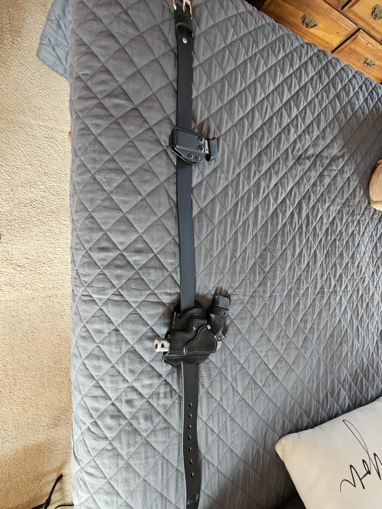 BHC– Open Top Belt Holster for Small and Micro-Frame Firearms - Customer Photo From Gary Mackert