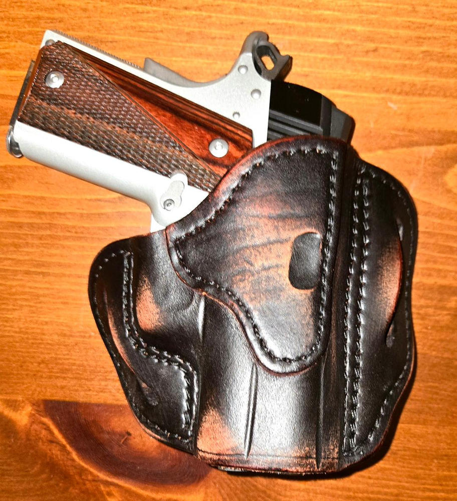 BHC– Open Top Belt Holster for Small and Micro-Frame Firearms - Customer Photo From Erv Einiks