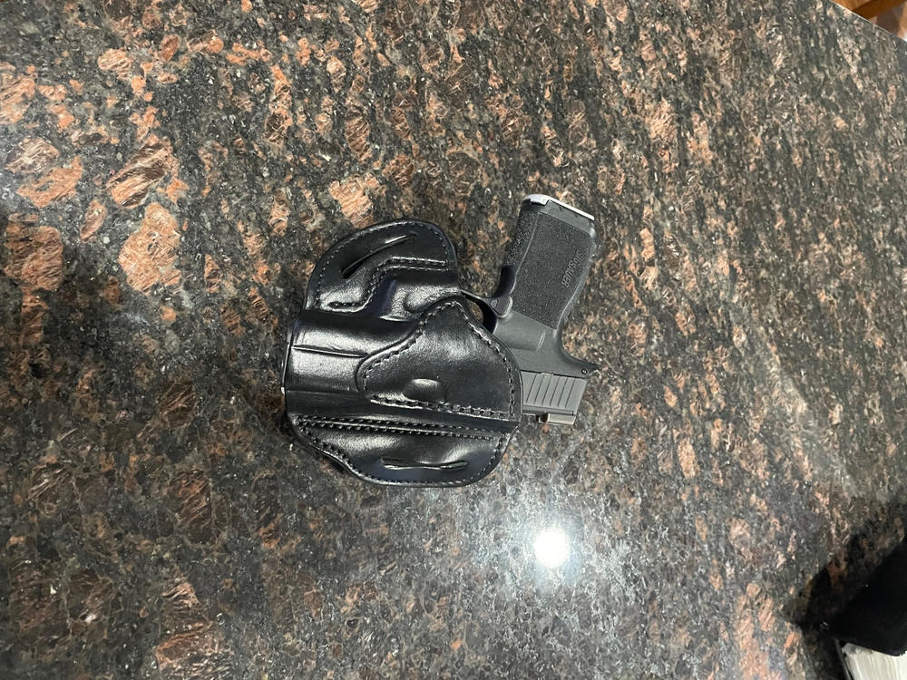 BHC– Open Top Belt Holster for Small and Micro-Frame Firearms - Customer Photo From Richard Makola