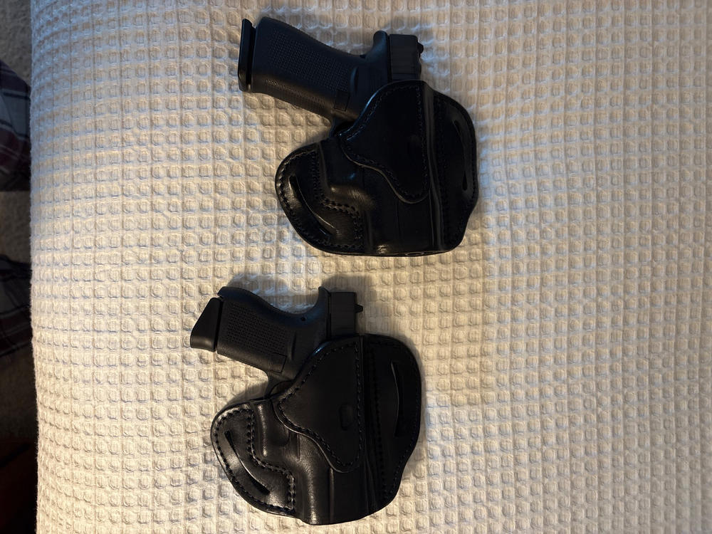 BHC– Open Top Belt Holster for Small and Micro-Frame Firearms - Customer Photo From Perry Samples