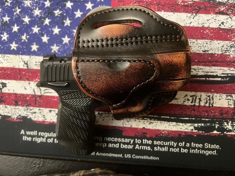 BHC– Open Top Belt Holster for Small and Micro-Frame Firearms - Customer Photo From Anonymous