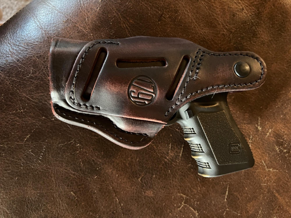 BHT4 – Open Top Thumb Break Holster - Customer Photo From Anonymous