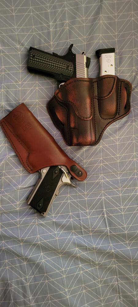 BH1M1 – Combo 1911 Belt Holster with Mag - Customer Photo From Anonymous
