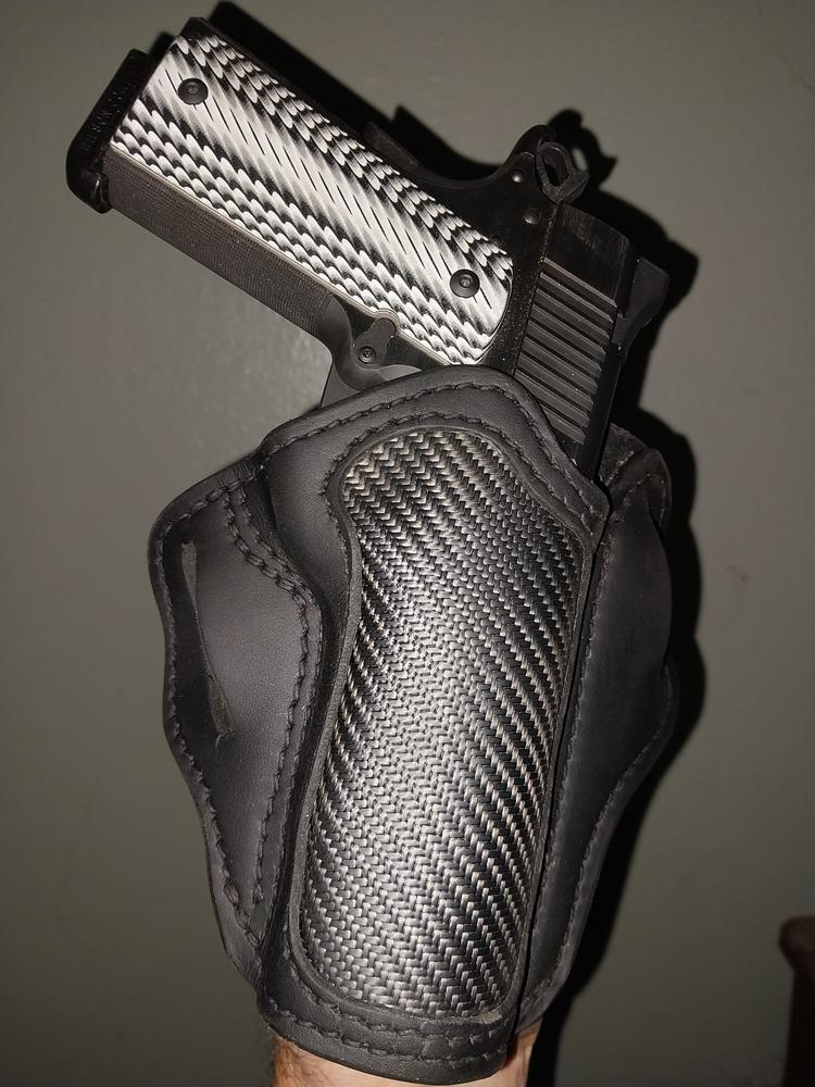 BH1 - Carbon Fiber Belt Holster - Customer Photo From Scotty