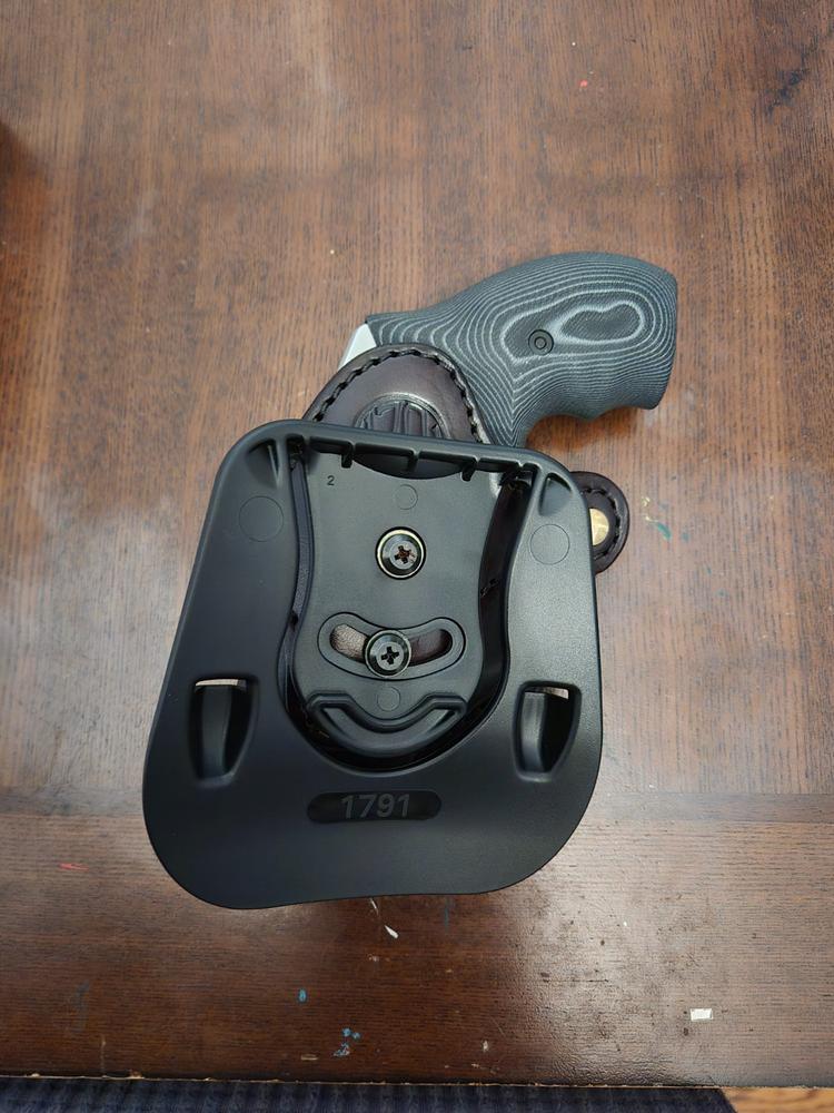 Paddle Holster Revolver 1 - Customer Photo From Derrek Nelson