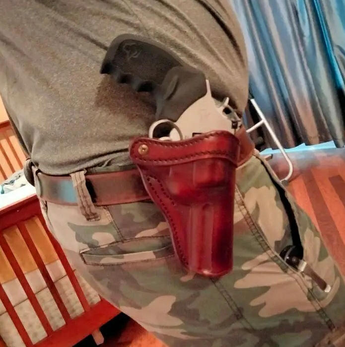 Paddle Holster Revolver 2 - Customer Photo From Dale Look