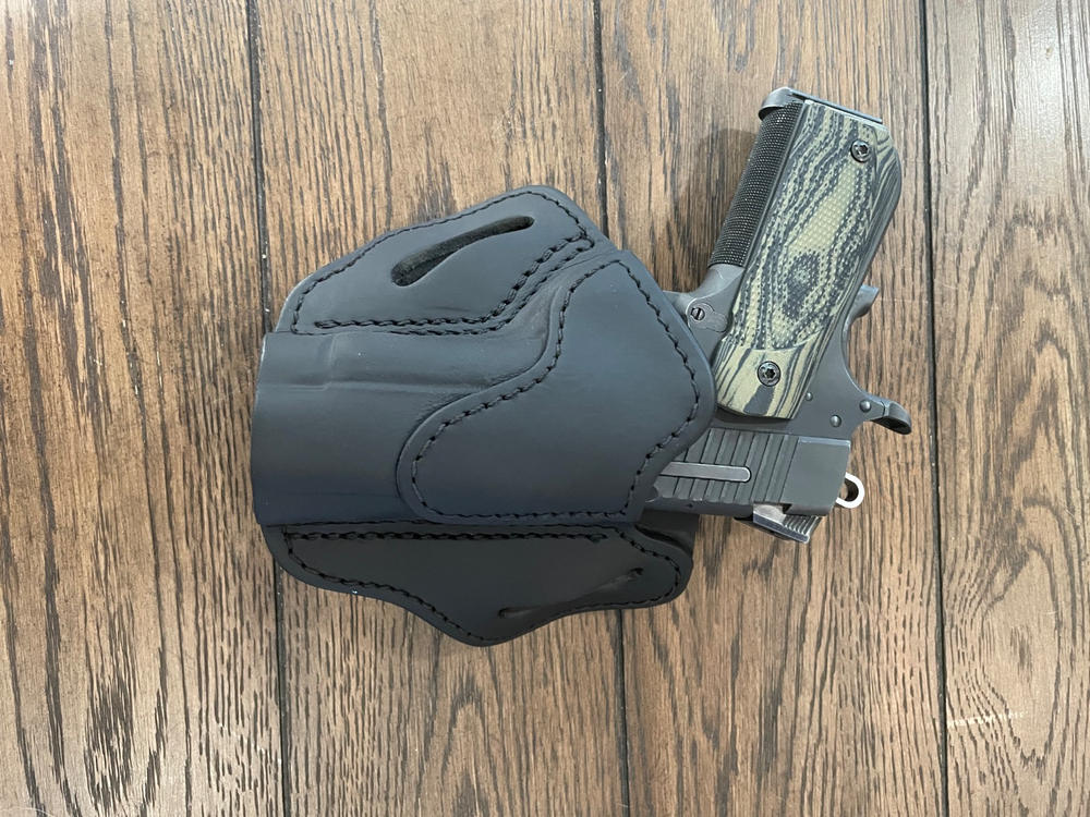Optic Ready BH1s - Commander Size 1911 Holster - Customer Photo From David LaBerge