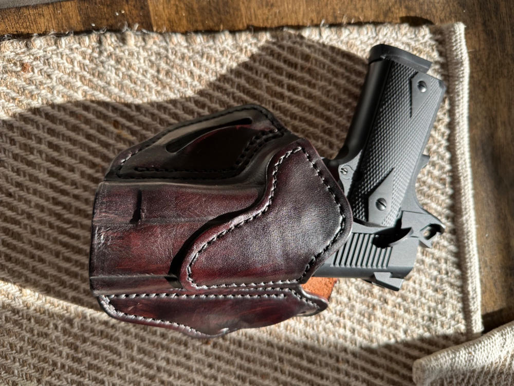 Optic Ready BH1s - Commander Size 1911 Holster - Customer Photo From Norwood Bodie