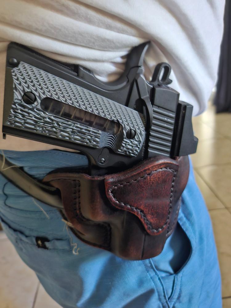 OPTIC READY BHC – OPEN TOP MULTI-FIT BELT HOLSTER COMPACT - Customer Photo From William Correa 