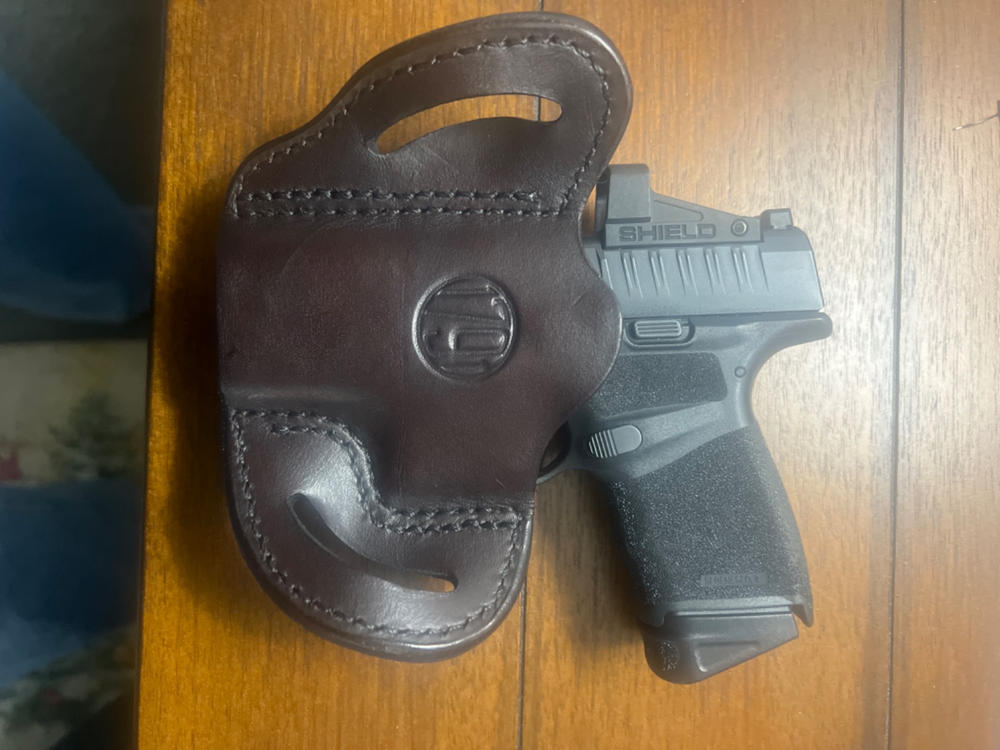 OPTIC READY BHC – OPEN TOP MULTI-FIT BELT HOLSTER COMPACT - Customer Photo From Stephen Dubreuil