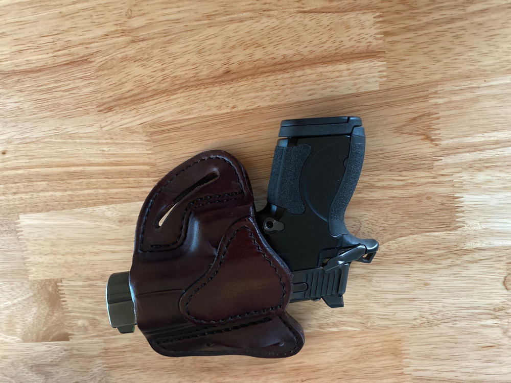 OPTIC READY BHC – OPEN TOP MULTI-FIT BELT HOLSTER COMPACT - Customer Photo From Keldon Sorensen