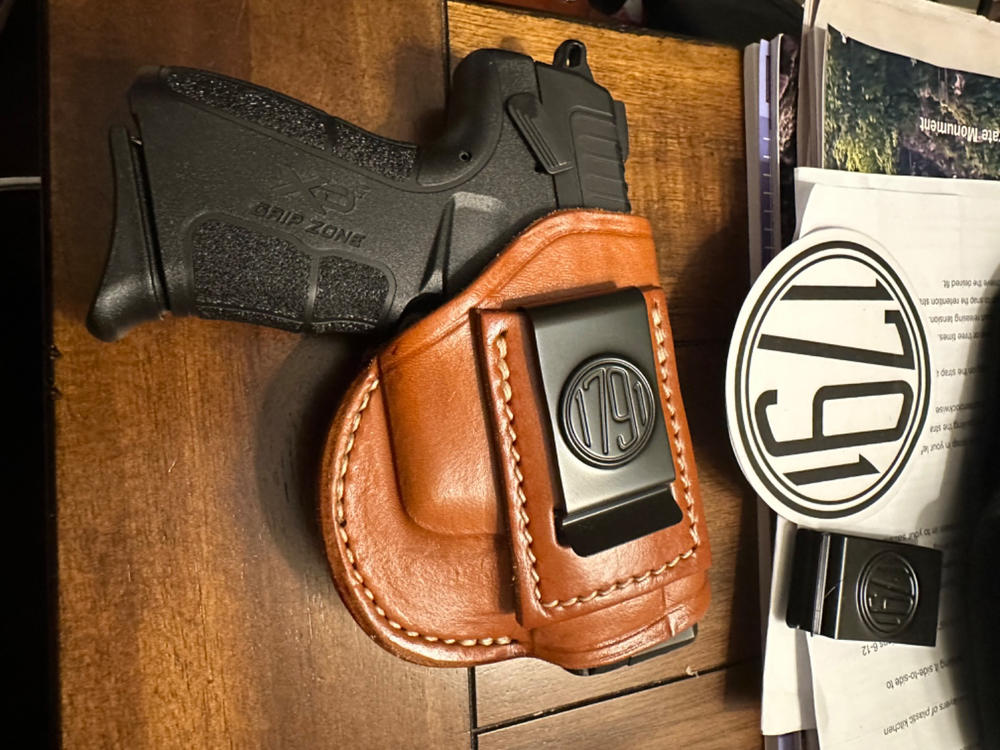 4 Way Concealment & Belt Leather Holster Size 4 - Customer Photo From Michael Cooper