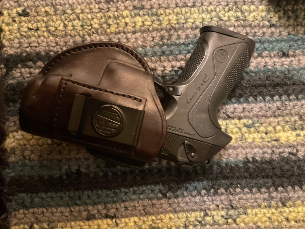 4 Way Concealment & Belt Leather Holster Size 5 - Customer Photo From Steve Owings