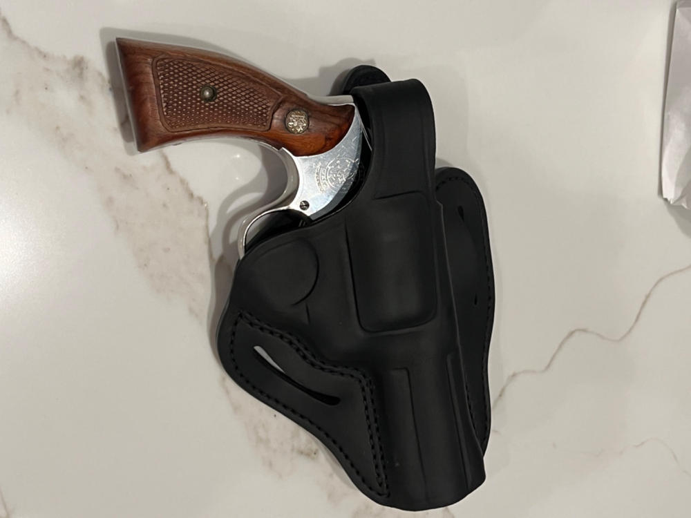 RVHX2 – Thumbreak K/L-Frame Revolver Holster - Customer Photo From Mike Bierster
