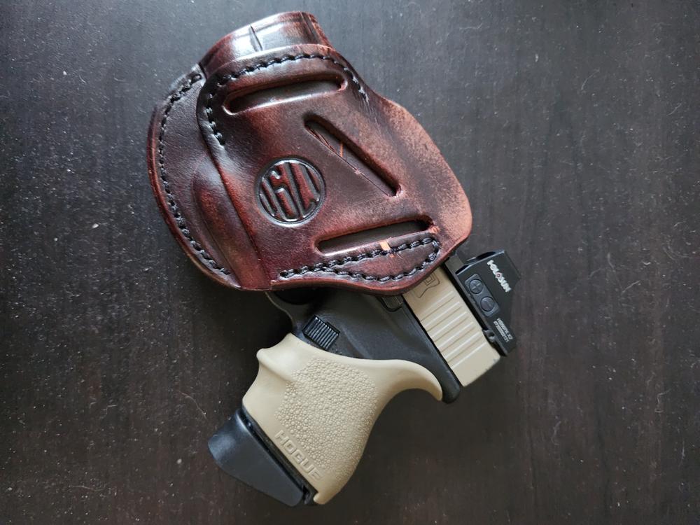 3-Way Multi-Fit OWB Concealment Holster Size 2 - Customer Photo From Matthew Hust