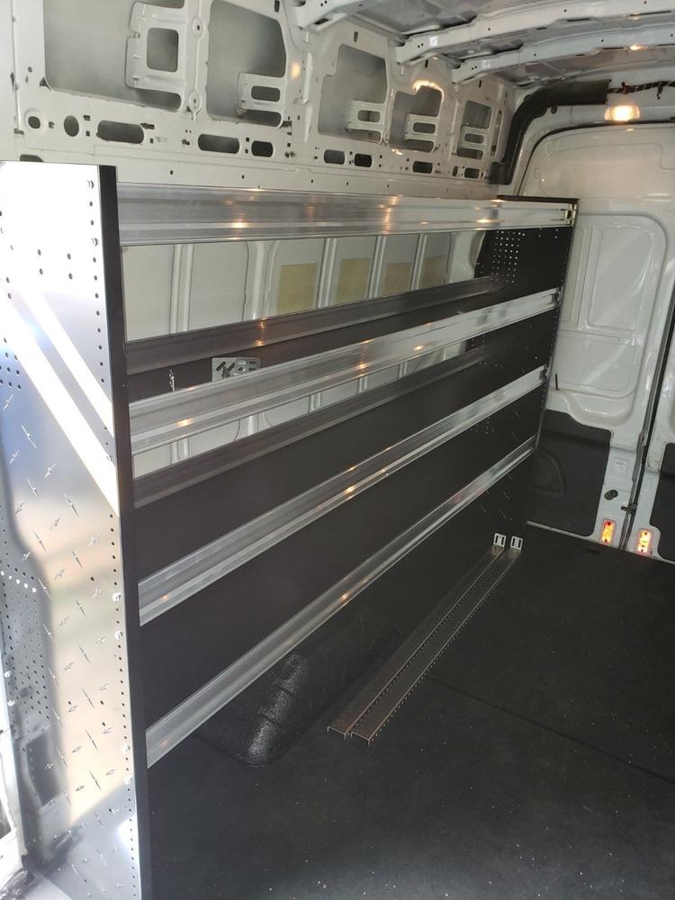 N5 Series Cargo Van Shelving, 96 Wide, 4 Trays - N5-RS96-4 - Ranger Design