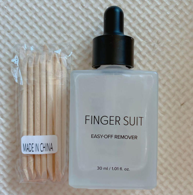 FINGER SUIT easy off remover kit - 除光液