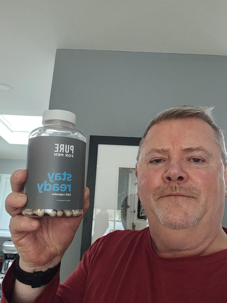 Stay Ready Fiber Capsules - Customer Photo From Michael M.