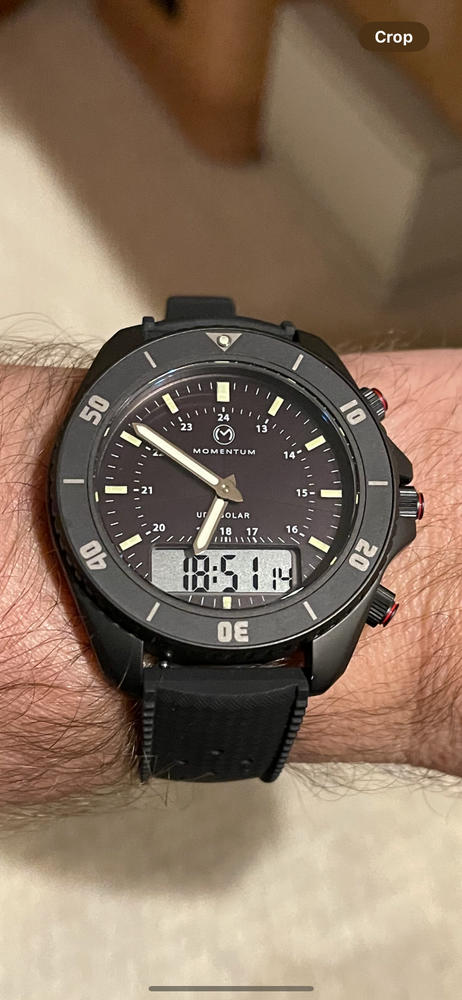 UDT Eclipse 42mm Black-Ion – Momentum Watches